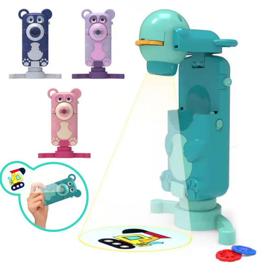 3-in-1 Kids Projection Lamp: Art Tracer, Glow Painter & Educational Toy
