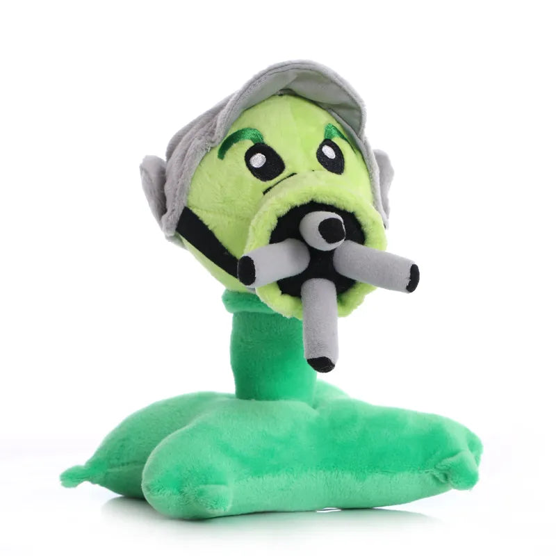 Plush PvZ Duo™: Cute Peashooter & Snow Pea Soft Toy Pair! 🌱🌨️ - The Little Big Store