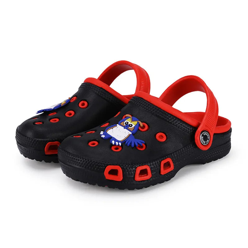 🌈 HappySteps™ Cartoon Kids Clogs – Colorful Slip-On Summer Sandals (EUR 24–35) 👟☀️