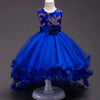 Enchanting Embroidery: Baby Girls' Princess Flower Tutu Dress - The Little Big Store