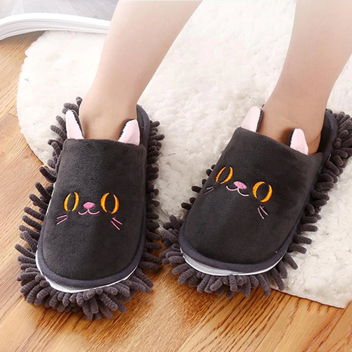 Washable Dust Mop Slipper Shoes - The Little Big Store