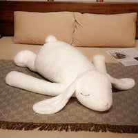 SnuggleBunny™ Extra-Large Plush: The Ultimate Long-Eared Huggable Rabbit Pillow - The Little Big Store