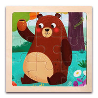 Whimsical Woodworks: Interactive Kids' Wooden Puzzles - Dive into Adventure! - The Little Big Store