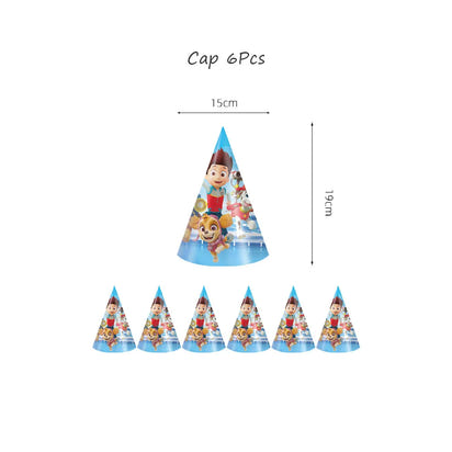 Paw Patrol Extravaganza: Anime Birthday Party Decorations with Tableware – Children's Favorite Toys and Accessories, Perfect for Paw-some Celebrations! - The Little Big Store