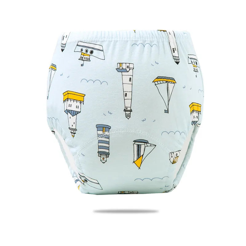 Comfy & Confident: 6 Layer Reusable Cotton Baby Training Pants - The Little Big Store