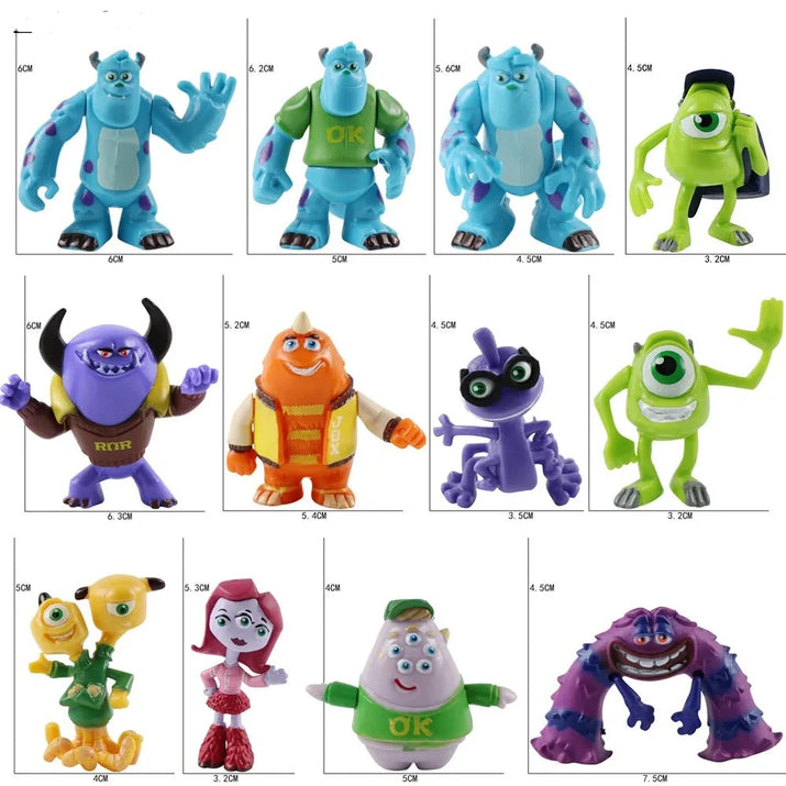 Monsters University: Ultimate Collector's 12-Piece Action Figure Set - The Little Big Store