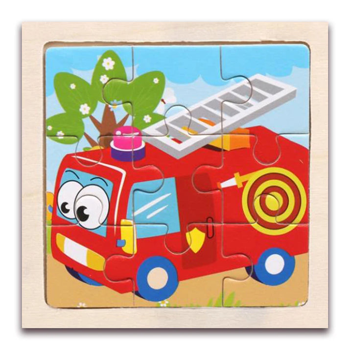 Whimsical Woodworks: Interactive Kids' Wooden Puzzles - Dive into Adventure! - The Little Big Store