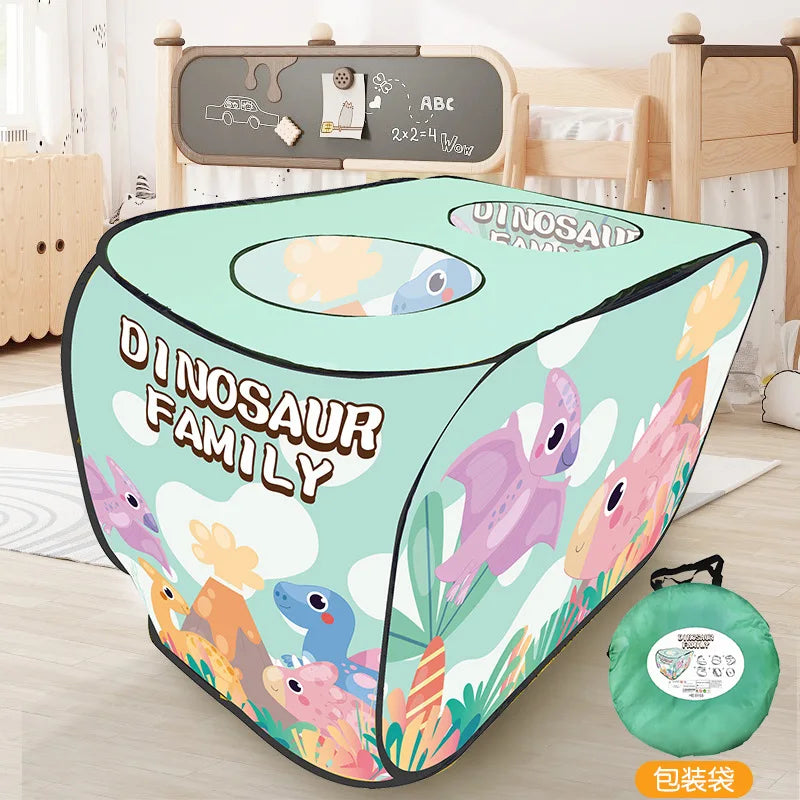 🚗🌟 Drive into Fun with Our Kid Foldable Car-Themed Play Tent! - The Little Big Store