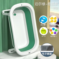 Versatile and Convenient: Children's Folding Bathtub Set! 🛁👶🌟 - The Little Big Store