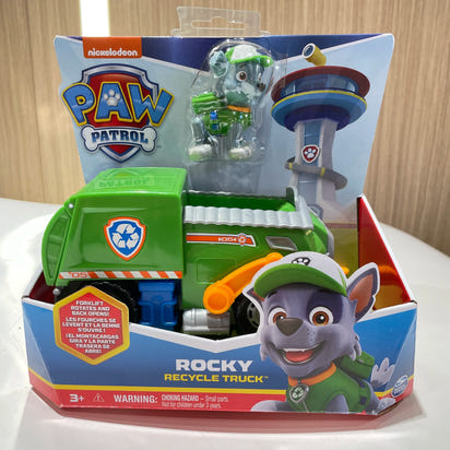 Original Paw Patrol 10-Piece Vehicle Set: Includes Ryder, Tracker, Everest, Chase, Rex, Skye, Rocky, Marshall, Zuma Action Figures - The Little Big Store