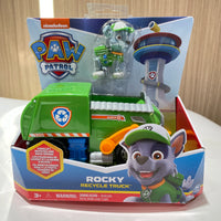 Original Paw Patrol 10-Piece Vehicle Set: Includes Ryder, Tracker, Everest, Chase, Rex, Skye, Rocky, Marshall, Zuma Action Figures - The Little Big Store