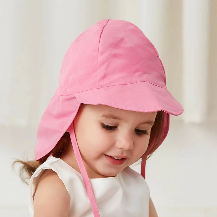 Sunshine Style: Baby Cartoon Panama Hat - SPF 50+ UV Protection for Summer Adventures! - The Little Big Store