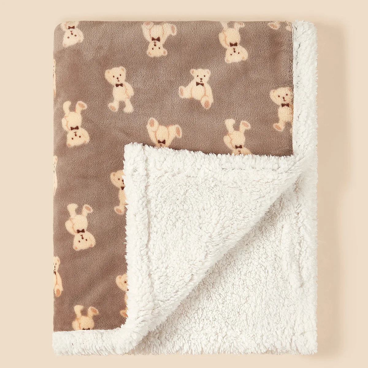🌨️👶 Winter Baby Blanket: Cozy Fleece Warm Quilt for Newborns! 🌟🍼 - The Little Big Store