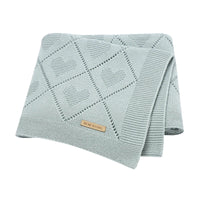 Knitted Breathable Baby Blankets - The Little Big Store