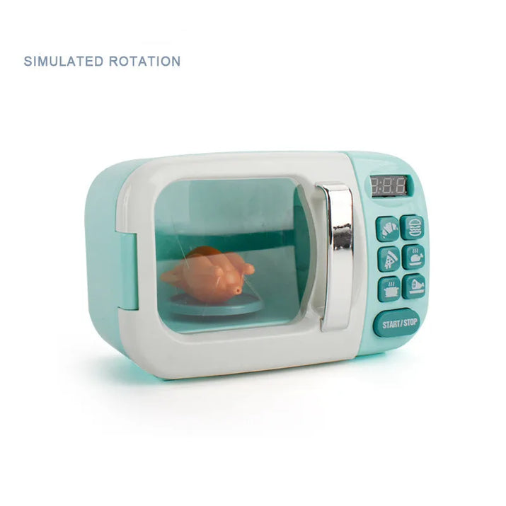 Little Chef's Dream: Pretend Play Kitchen Playset with Home Appliances Toy Bundle! - The Little Big Store