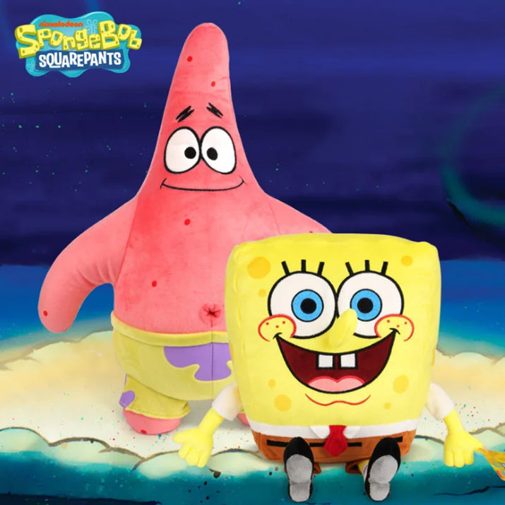 Adorable Cartoon SpongeBob Character Plush Toys: Cuddly Companions for Kids! - The Little Big Store