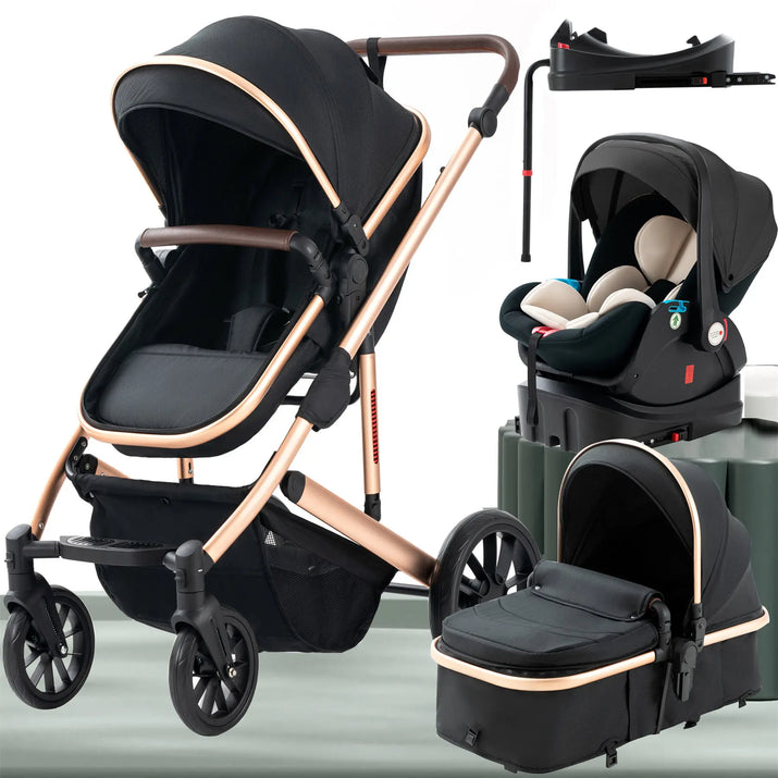 WanderWheels: 3-in-1 Portable Baby Stroller & Car Seat Combo - The Little Big Store