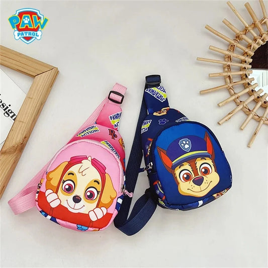 Paw Patrol Mini Chest Bag: Kids' Outdoor Shoulder Bag for Boys and Girls - Perfect Costume Accessory and School Companion