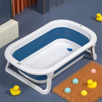 Versatile and Convenient: Children's Folding Bathtub Set! 🛁👶🌟 - The Little Big Store