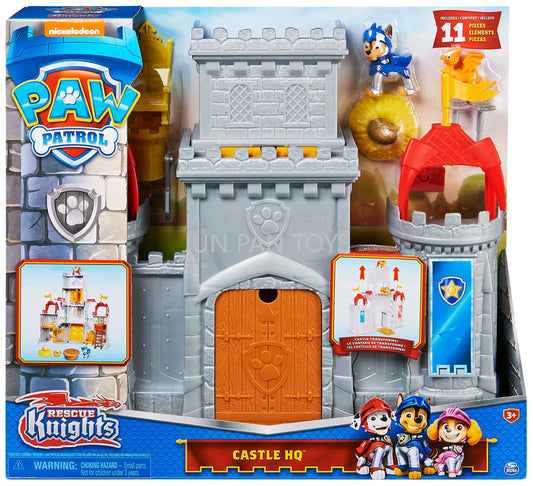 Castle of Courage: Paw Patrol Rescue Knights Headquarters
