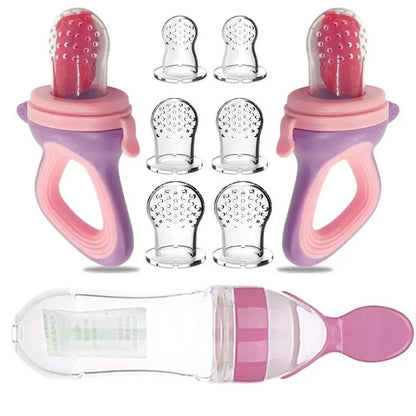 SqueezEase: Silicone Baby Feeding Bottle Cup - The Little Big Store