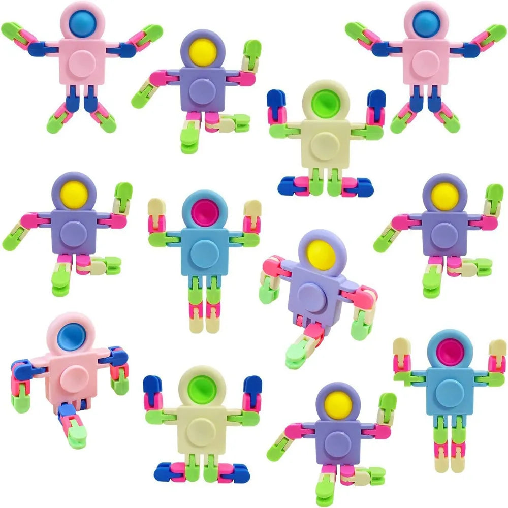🌟 Transform Your Fidget Fun with Sensory Spinner Chain Robots! 🤖🎁 - The Little Big Store