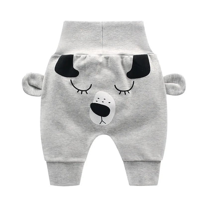 Style in Bloom: Children's Spring-Autumn Newborn Baby Pants - Trendy Pant for High-Fashion Toddlers with Toddler High Waist Trousers! 🌸👖 - The Little Big Store