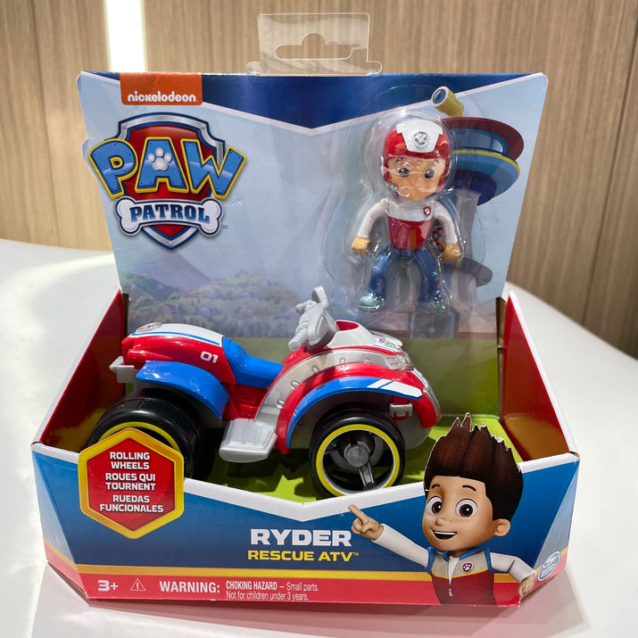 Original Paw Patrol 10-Piece Vehicle Set: Includes Ryder, Tracker, Everest, Chase, Rex, Skye, Rocky, Marshall, Zuma Action Figures - The Little Big Store