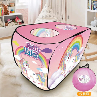 🚗🌟 Drive into Fun with Our Kid Foldable Car-Themed Play Tent! - The Little Big Store