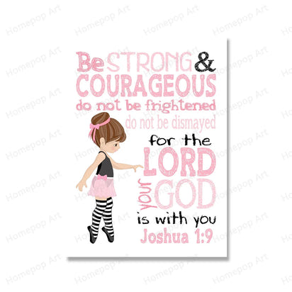 Christian Poster and Prints Bible Verse Wall Art - The Little Big Store