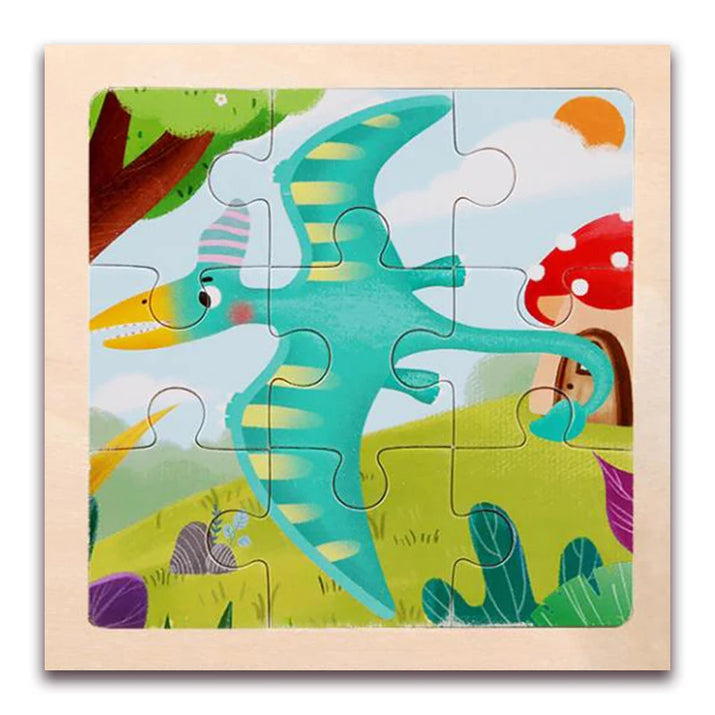 Whimsical Woodworks: Interactive Kids' Wooden Puzzles - Dive into Adventure! - The Little Big Store