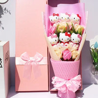 Purrfect Plush Kitty Bouquet - The Little Big Store