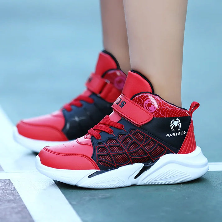 Swing into Style with Cartoon Spider Sneakers for Kids! 🕷️👟🌟 - The Little Big Store