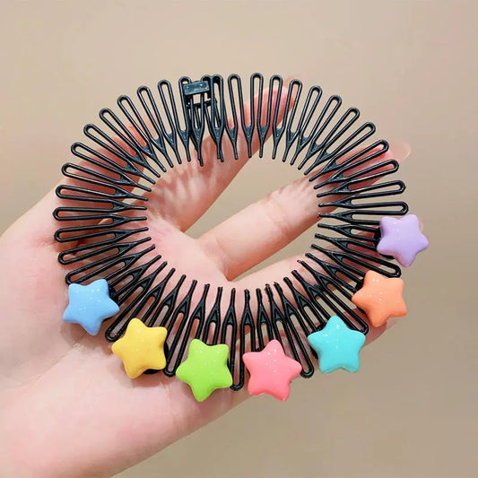 Twinkle and Shine: Colorful Hair Comb for Little Princesses