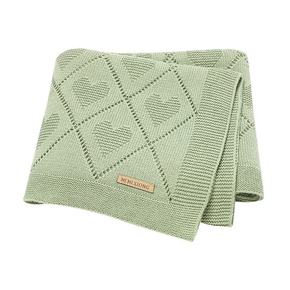 Knitted Breathable Baby Blankets - The Little Big Store