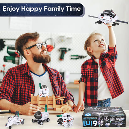 🌞🤖 Explore Solar Power with Our Solar Robot Educational Toy Kit! - The Little Big Store