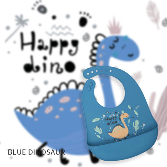 Dino-Delight Waterproof Baby Bibs: Keep Your Little Explorer Clean and Stylish!