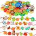 Wooden Toys Cartoon Fruit Animal Stringing Threading - The Little Big Store