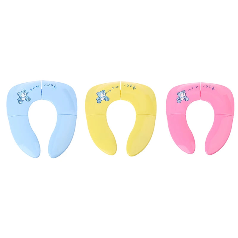 On-the-Go Potty Training Made Easy: Baby Travel Folding Potty Seat! 🌟🚽👶 - The Little Big Store