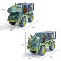 Roar into Learning Fun with Dinosaur Engineering Car Construction Toy! - The Little Big Store