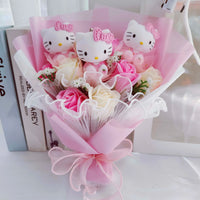Purrfect Plush Kitty Bouquet - The Little Big Store