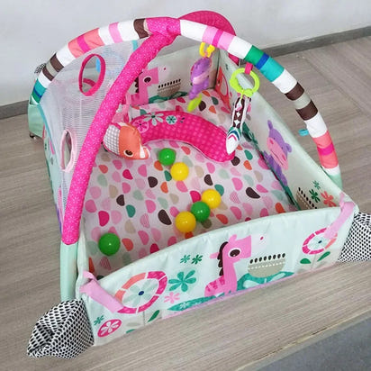 Parent-Child Baby Fitness Frame: Soft Crawling Mat & Educational Toy for Boys and Girls - The Little Big Store