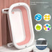 Versatile and Convenient: Children's Folding Bathtub Set! 🛁👶🌟 - The Little Big Store