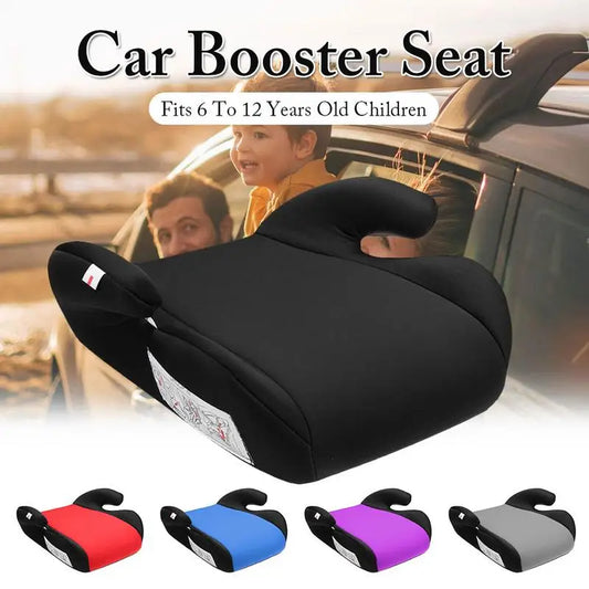 Portable Booster Seat: Waterproof Car Chair for Kids 6-12 Years