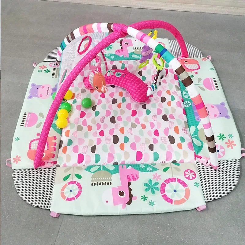 Parent-Child Baby Fitness Frame: Soft Crawling Mat & Educational Toy for Boys and Girls - The Little Big Store