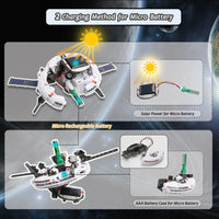 🌞🤖 Explore Solar Power with Our Solar Robot Educational Toy Kit! - The Little Big Store