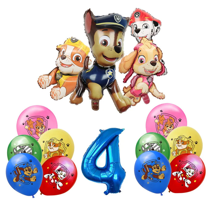 Paw Patrol Extravaganza: Anime Birthday Party Decorations with Tableware – Children's Favorite Toys and Accessories, Perfect for Paw-some Celebrations! - The Little Big Store
