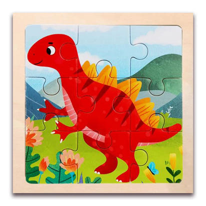 Whimsical Woodworks: Interactive Kids' Wooden Puzzles - Dive into Adventure! - The Little Big Store