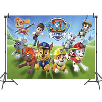 Paw Patrol Extravaganza: Anime Birthday Party Decorations with Tableware – Children's Favorite Toys and Accessories, Perfect for Paw-some Celebrations!