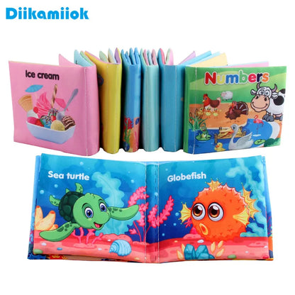 Enlighten & Engage: Baby Cloth Books - Interactive Early Learning Toys for Toddlers (12-72 Months) - The Little Big Store
